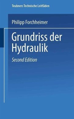 Cover Grundriss der Hydraulik (eBook, PDF)