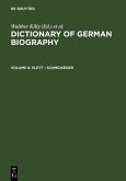 Dictionary of German biography Vol. 8. Plett - Schmidseder (eBook, PDF)