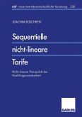 Sequentielle nicht-lineare Tarife (eBook, PDF)