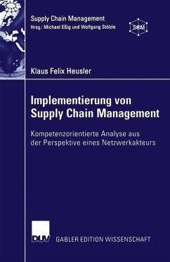 Implementierung von Supply Chain Management (eBook, PDF) - Heusler, Klaus Felix