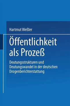 Öffentlichkeit als Prozeß (eBook, PDF) - Weßler, Hartmut