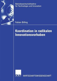Cover Koordination in radikalen Innovationsvorhaben (eBook, PDF)
