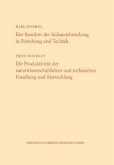 Der Standort der Industrieforschung in Forschung und Technik / Die Produktivität der naturwissenschaftlichen und technischen Forschung und Entwicklung (eBook, PDF)