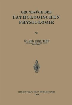 Cover Grundzüge der Pathologischen Physiologie (eBook, PDF)