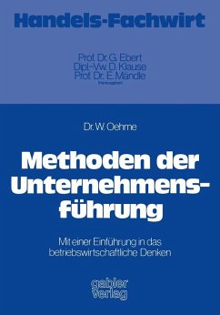 Methoden der Unternehmensführung (eBook, PDF) - Oehme, Wolfgang