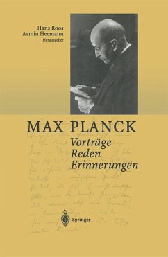 Vorträge Reden Erinnerungen (eBook, PDF) - Planck, Max