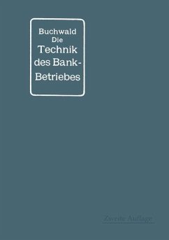 Cover Die Technik des Bankbetriebes (eBook, PDF)