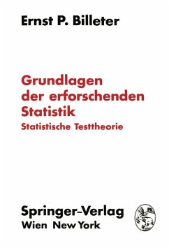Grundlagen der erforschenden Statistik (eBook, PDF) - Billeter, Ernst P.