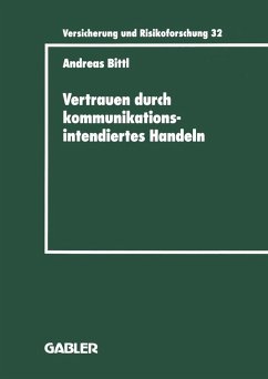 Cover Vertrauen durch kommunikationsintendiertes Handeln (eBook, PDF)