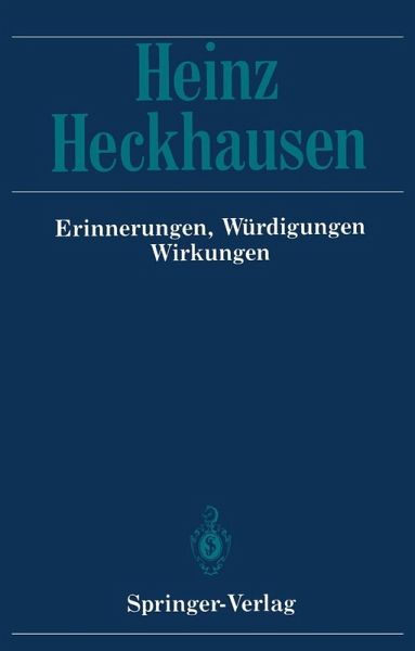 Heinz Heckhausen (eBook, PDF) Heinz Heckhausen (eBook, PDF)