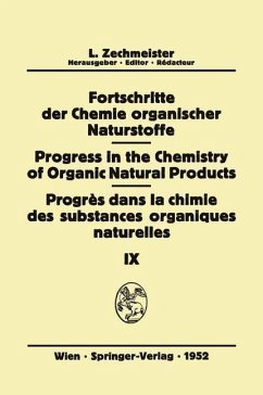 Fortschritte der Chemie Organischer Naturstoffe/Progress in the Chemistry of Organic Natural Products/Progrès Dans La Chimie Des Substances Organiques Naturelles (eBook, PDF)