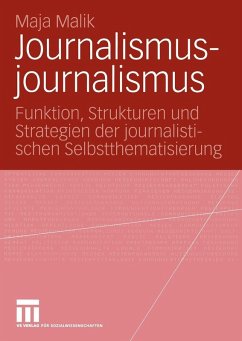 Journalismusjournalismus (eBook, PDF) - Malik, Maja