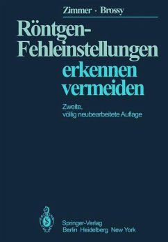 Cover Röntgen-Fehleinstellungen (eBook, PDF)