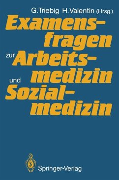 Cover Examensfragen zur Arbeitsmedizin und Sozialmedizin (eBook, PDF)