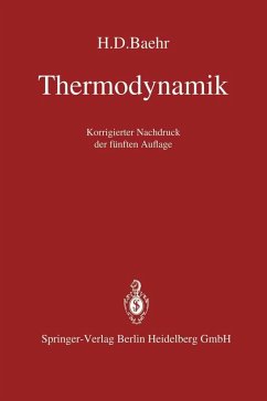 Thermodynamik (eBook, PDF) - Baehr, H. D.