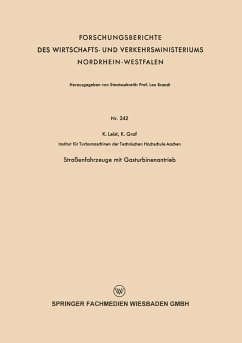 Cover Straßenfahrzeuge mit Gasturbinenantrieb (eBook, PDF)