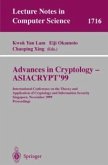 Advances in Cryptology - ASIACRYPT'99 (eBook, PDF)