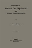 Energetische Theorie der Psychosen und der abnormen Bewusstseinszustände (eBook, PDF)