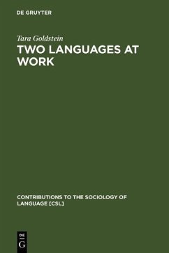 Two Languages at Work (eBook, PDF) - Goldstein, Tara