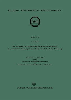 Cover Ein Verfahren zur Untersuchung des Austauschvorganges in verwirbelten Strömungen hinter Körpern mit abgelöster Strömung (eBook, PDF)