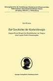 Zur Geschichte der Kieferchirurgie (eBook, PDF)