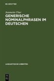 Generische Nominalphrasen im Deutschen (eBook, PDF)