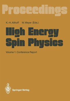 Cover High Energy Spin Physics (eBook, PDF)