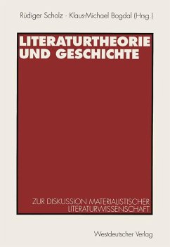 Cover Literaturtheorie und Geschichte (eBook, PDF)