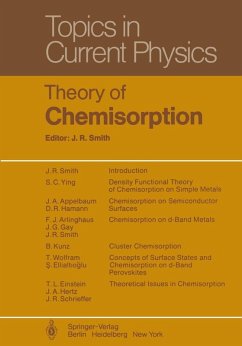 Cover Theory of Chemisorption (eBook, PDF)