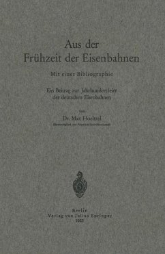 Cover Aus der Frühzeit der Eisenbahnen (eBook, PDF)