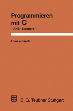 Cover Programmieren mit C (eBook, PDF)