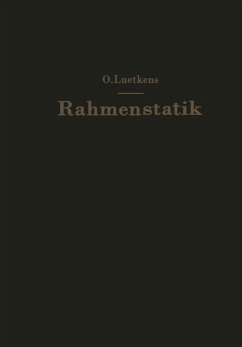 Cover Die Methoden der Rahmenstatik (eBook, PDF)