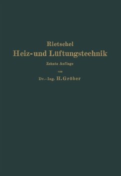 H. Rietschels Leitfaden der Heiz- und Lüftungstechnik (eBook, PDF) - Gröber, Heinrich; Bradtke, F.