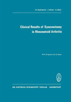 Clinical Results of Synovectomy in Rheumatoid Arthritis (eBook, PDF) - Gschwend, N.; Winer, J.; Böni, A.; Busse, W.; Dybowski, R.; Zippel, J.