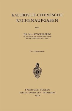 Cover Kalorisch-Chemische Rechenaufgaben (eBook, PDF)