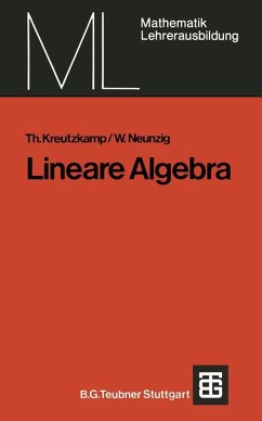 Lineare Algebra (eBook, PDF) - Kreutzkamp, Theo; Neunzig, Walter