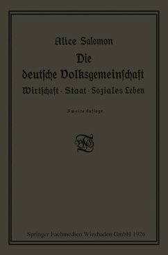 Cover Die deutsche Volksgemeinschaft (eBook, PDF)