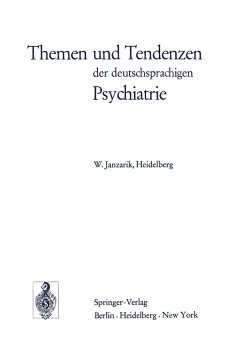 Themen und Tendenzen der deutschsprachigen Psychiatrie (eBook, PDF) - Janzarik, W.