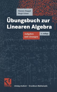 Übungsbuch zur Linearen Algebra (eBook, PDF) - Stoppel, Hannes; Griese, Birgit