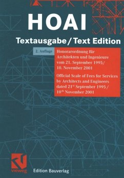 HOAI Textausgabe / Text Edition (eBook, PDF)