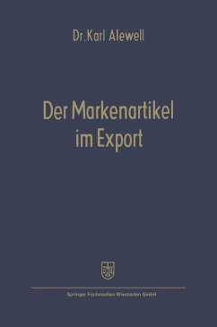 Cover Der Markenartikel im Export (eBook, PDF)