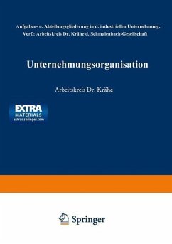 Cover Unternehmungsorganisation (eBook, PDF)