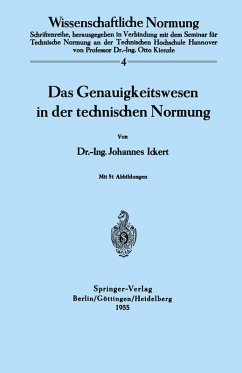 Cover Das Genauigkeitswesen in der technischen Normung (eBook, PDF)
