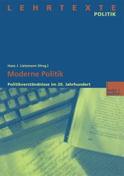 Moderne Politik (eBook, PDF)