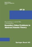Boundary Value Problems in Abstract Kinetic Theory (eBook, PDF)
