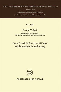Cover Ebene Potentialströmung um N Kreise und deren elastische Verformung (eBook, PDF)