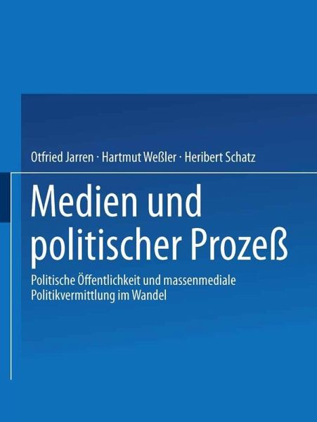 Medien und politischer Prozeß (eBook, PDF)