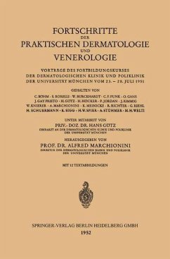 Cover Fortschritte der Praktischen Dermatologie und Venerologie (eBook, PDF)
