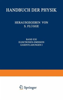Cover Electron-Emission Gas Discharges I / Elektronen-Emission Gasentladungen I (eBook, PDF)