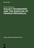 Dialect Boundaries and the Question of Franco-Provençal (eBook, PDF)